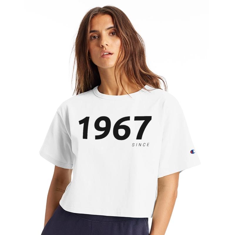 "1967 Since" T-shirt or "1967" T-shirt.