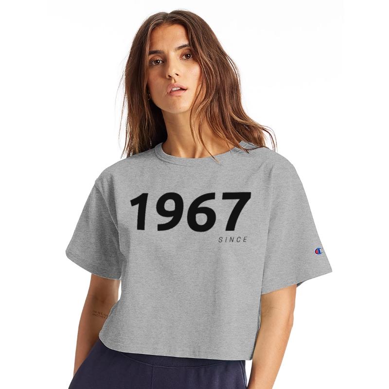 "1967 Since" T-shirt or "1967" T-shirt.
