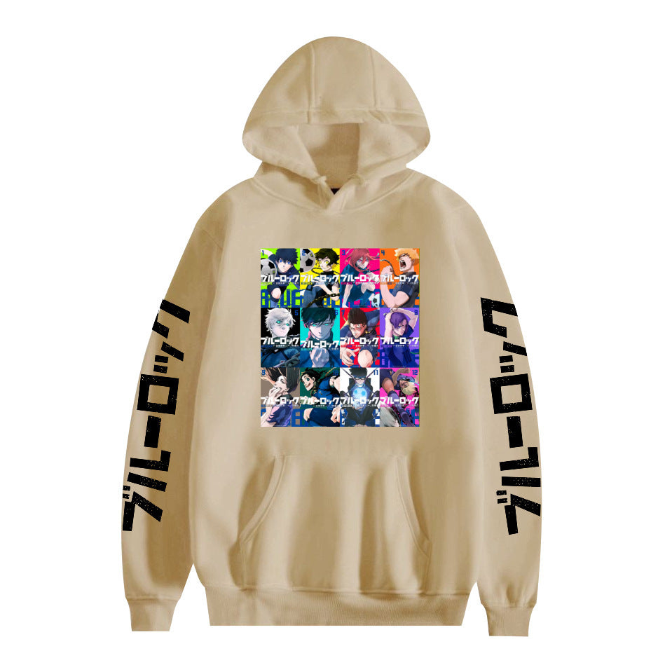 Blue Prison AnimePrinted Casual Loose Couple Hoodie Sweatshirt