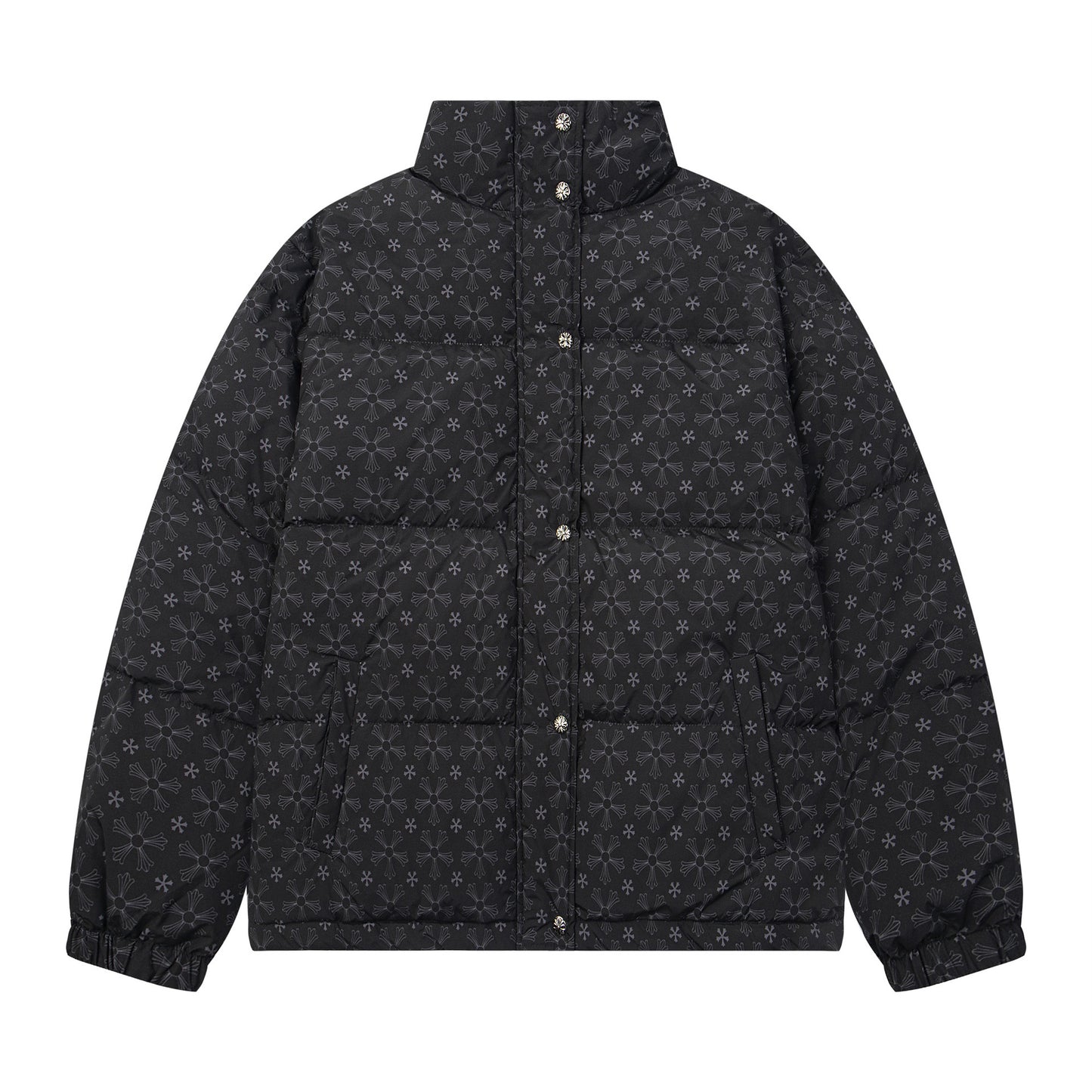Stand up collar warm lightweight bread jacket