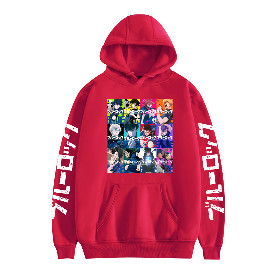 Blue Prison AnimePrinted Casual Loose Couple Hoodie Sweatshirt