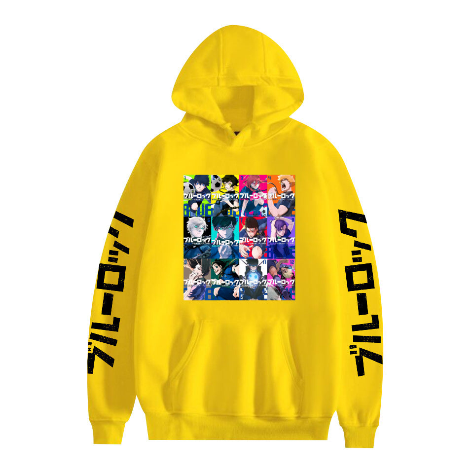 Blue Prison AnimePrinted Casual Loose Couple Hoodie Sweatshirt
