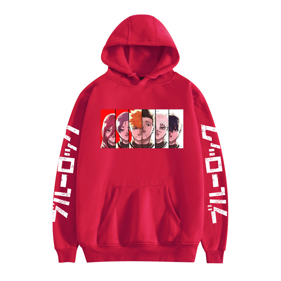 Blue Prison AnimePrinted Casual Loose Couple Hoodie Sweatshirt