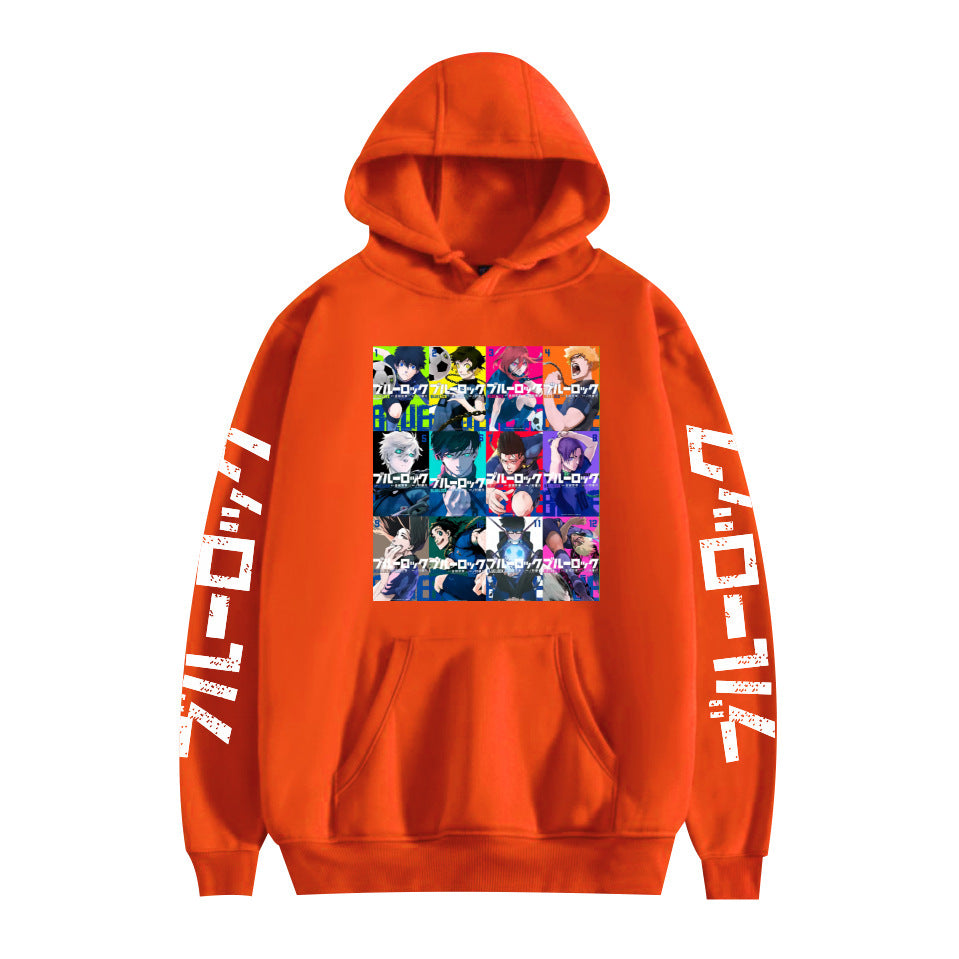 Blue Prison AnimePrinted Casual Loose Couple Hoodie Sweatshirt