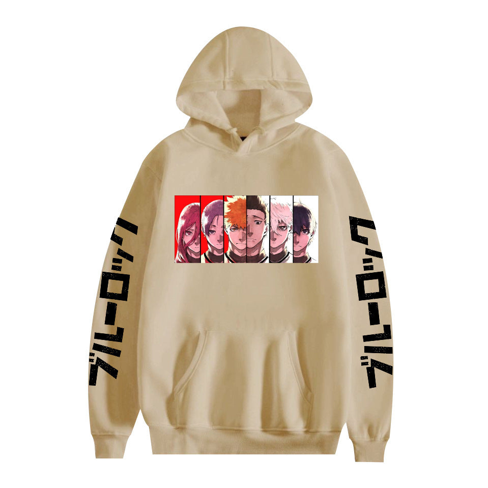Blue Prison AnimePrinted Casual Loose Couple Hoodie Sweatshirt