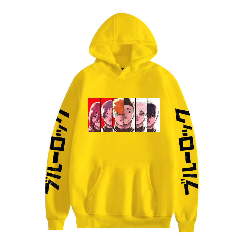 Blue Prison AnimePrinted Casual Loose Couple Hoodie Sweatshirt