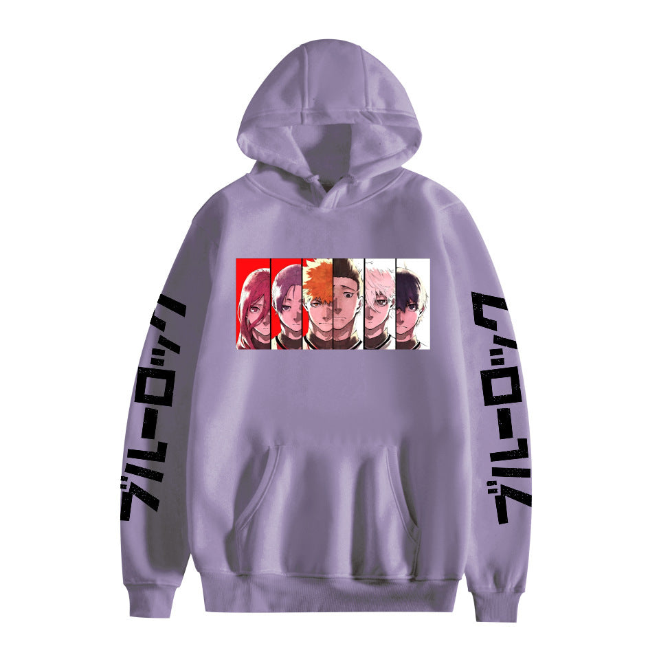 Blue Prison AnimePrinted Casual Loose Couple Hoodie Sweatshirt