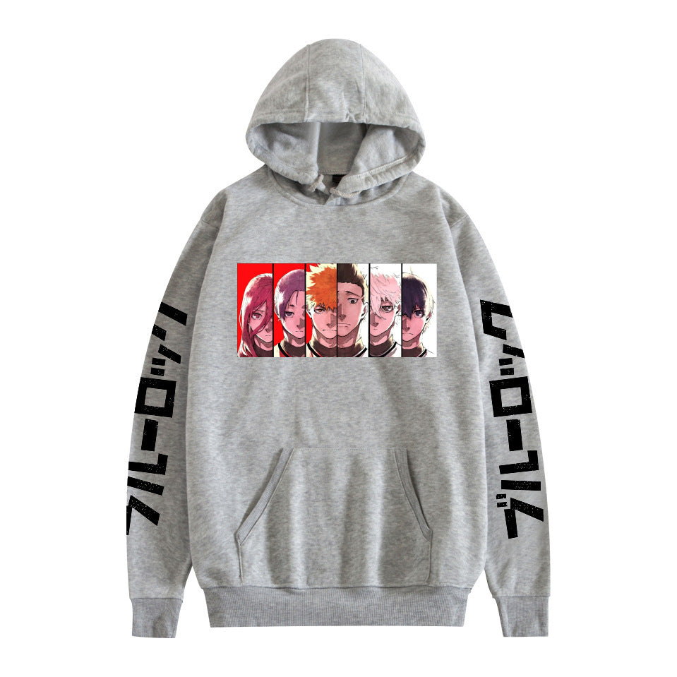 Blue Prison AnimePrinted Casual Loose Couple Hoodie Sweatshirt
