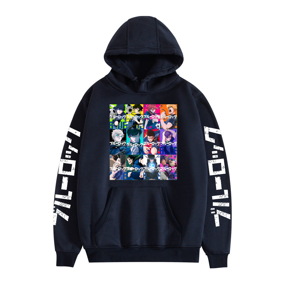 Blue Prison AnimePrinted Casual Loose Couple Hoodie Sweatshirt