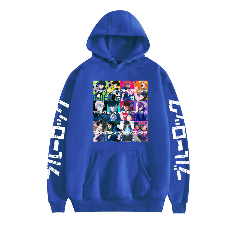 Blue Prison AnimePrinted Casual Loose Couple Hoodie Sweatshirt