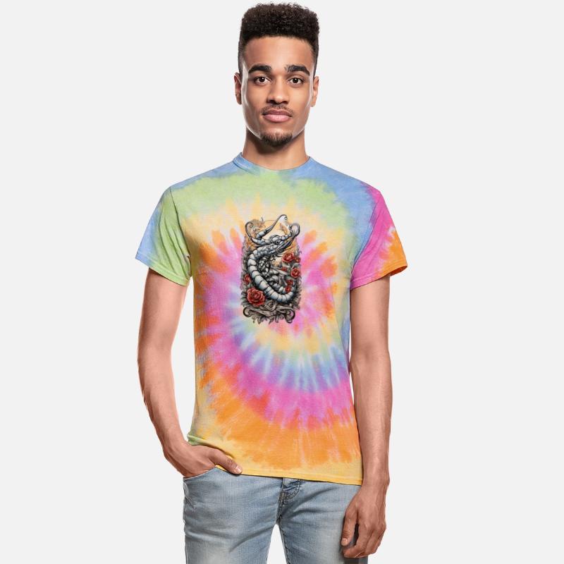 "Monochrome Shrimp Flash: Classic Sailor Jerry St