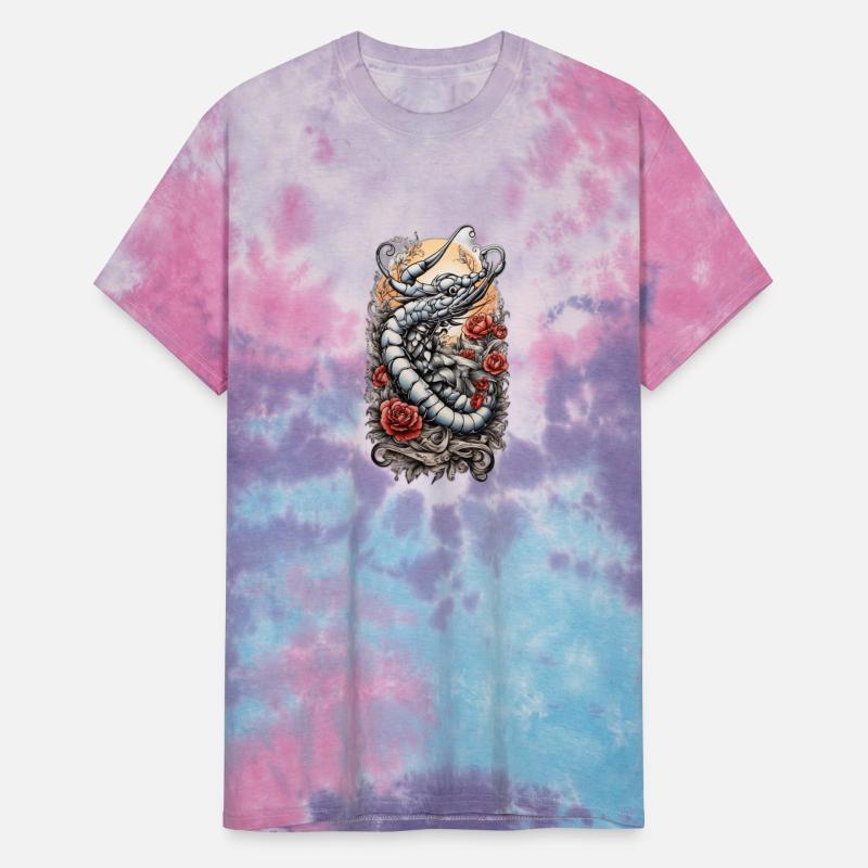 "Monochrome Shrimp Flash: Classic Sailor Jerry St